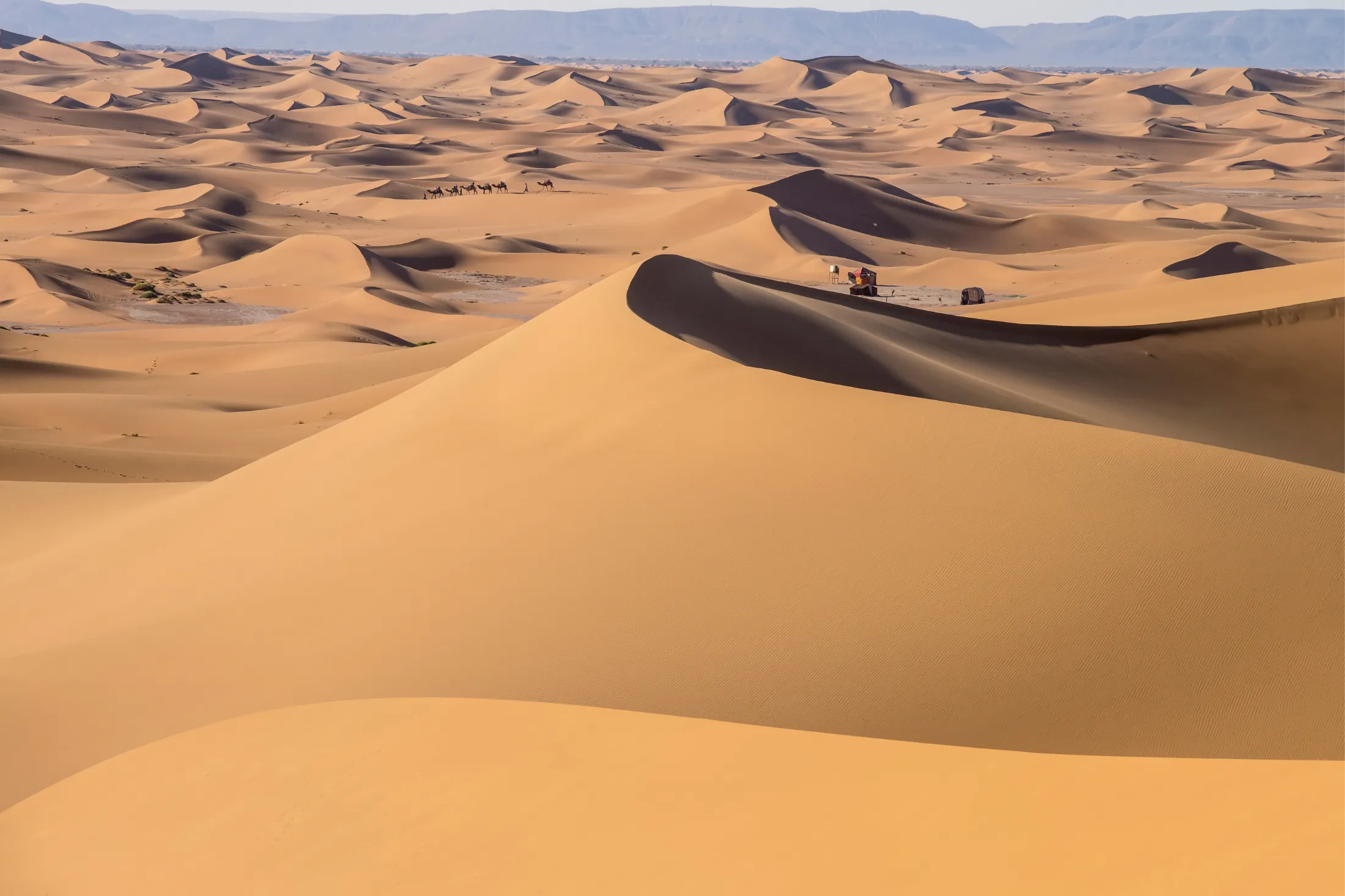 Erg Chigaga, a Morocco Desert.